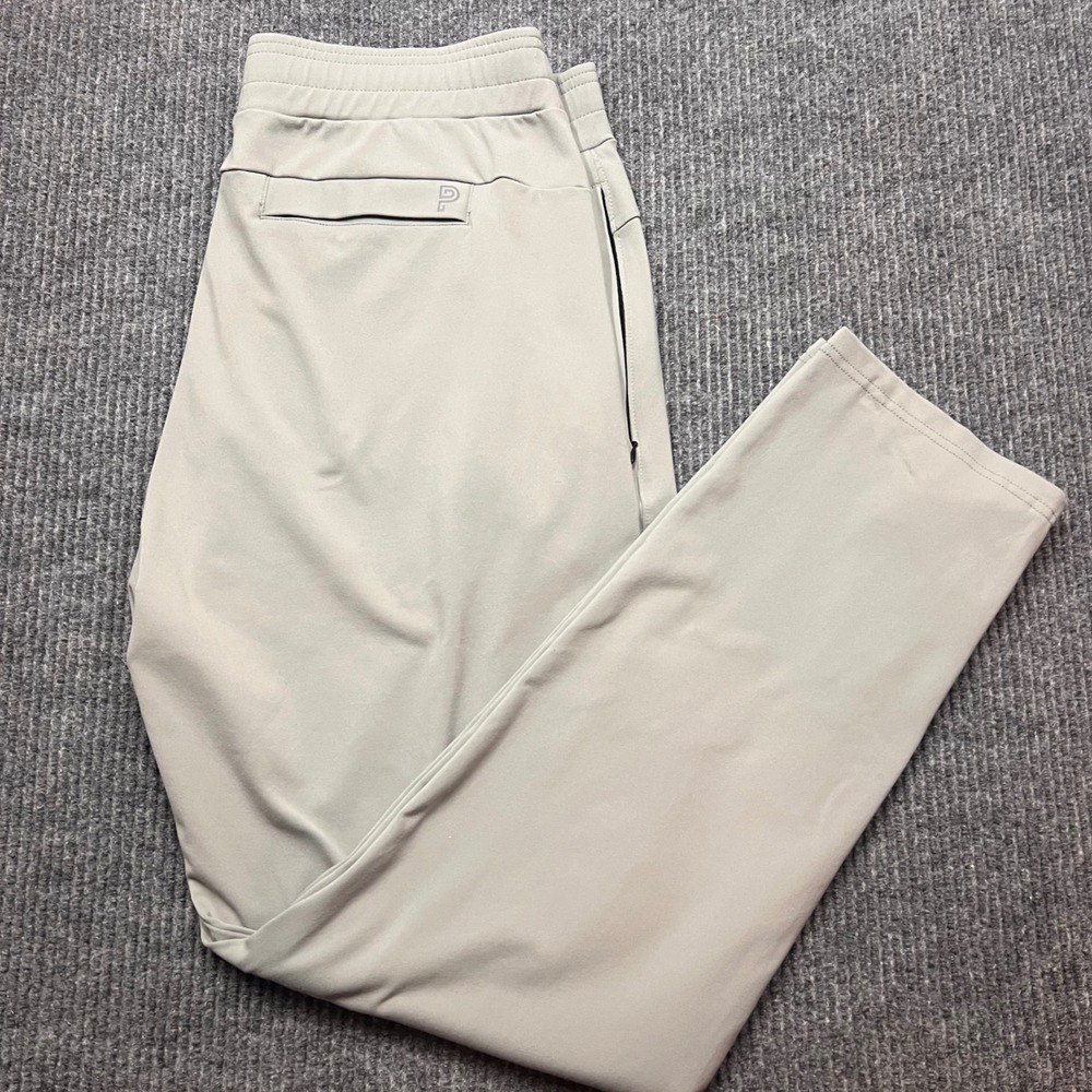 Public Rec All Day Every Day Pants Mens 38x32 Light Gray Jogger Trousers - Picture 4 of 12